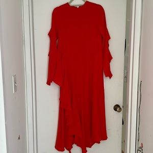 COPY - Gorgeous orange fall dress Zara